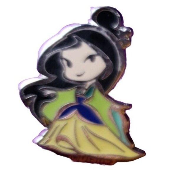 Disney Mulan Trading Pin Princess Warrior Kawaii Brooch Lapel Pin Jewelry Badge - Picture 1 of 5